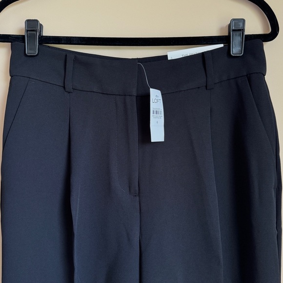 Ann Taylor LOFT Peyton Trouser Pants in Black Size 6 ✨NWT✨ - Picture 5 of 8